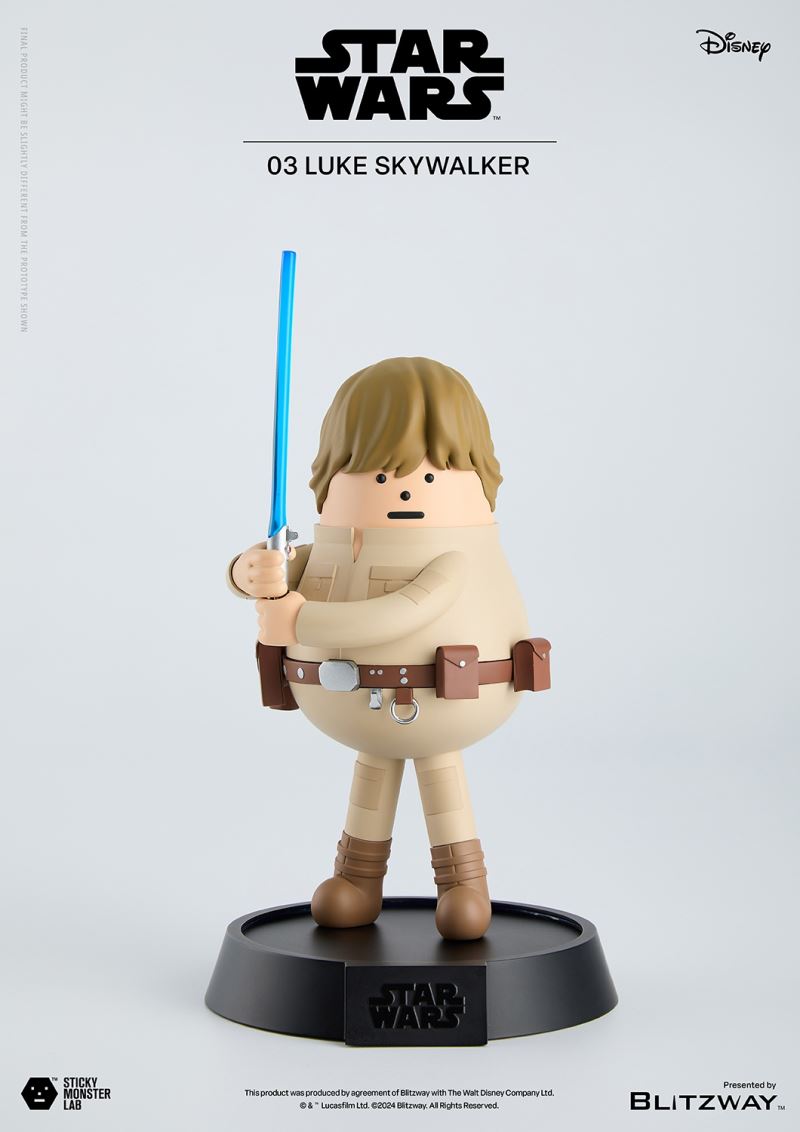 SML Star Wars Series - Luke [Standing Single] & Luke and Yoda [Seated Set]