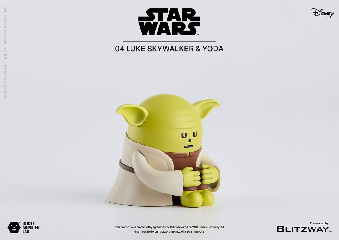 SML Star Wars Series - Luke [Standing Single] & Luke and Yoda [Seated Set]