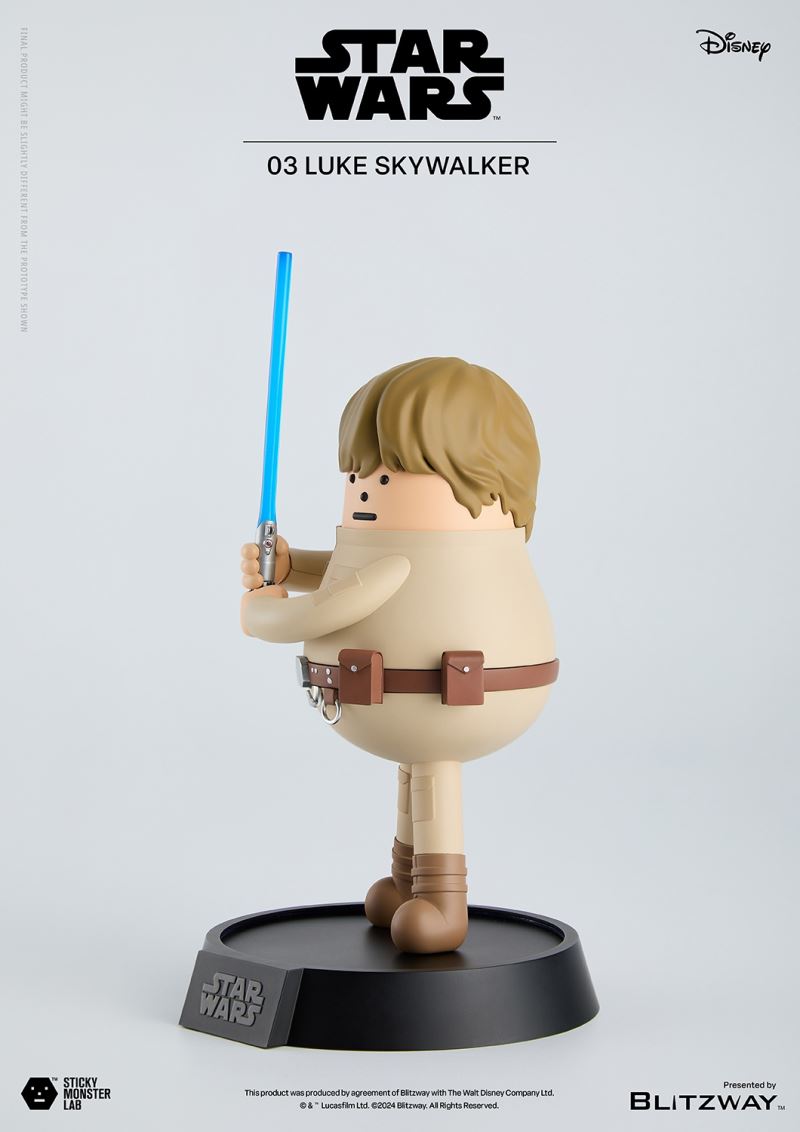 SML Star Wars Series - Luke [Standing Single] & Luke and Yoda [Seated Set]