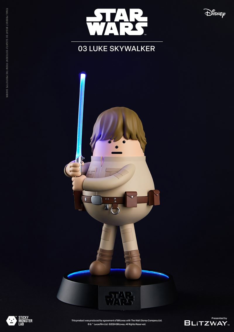 SML Star Wars Series - Luke [Standing Single] & Luke and Yoda [Seated Set]