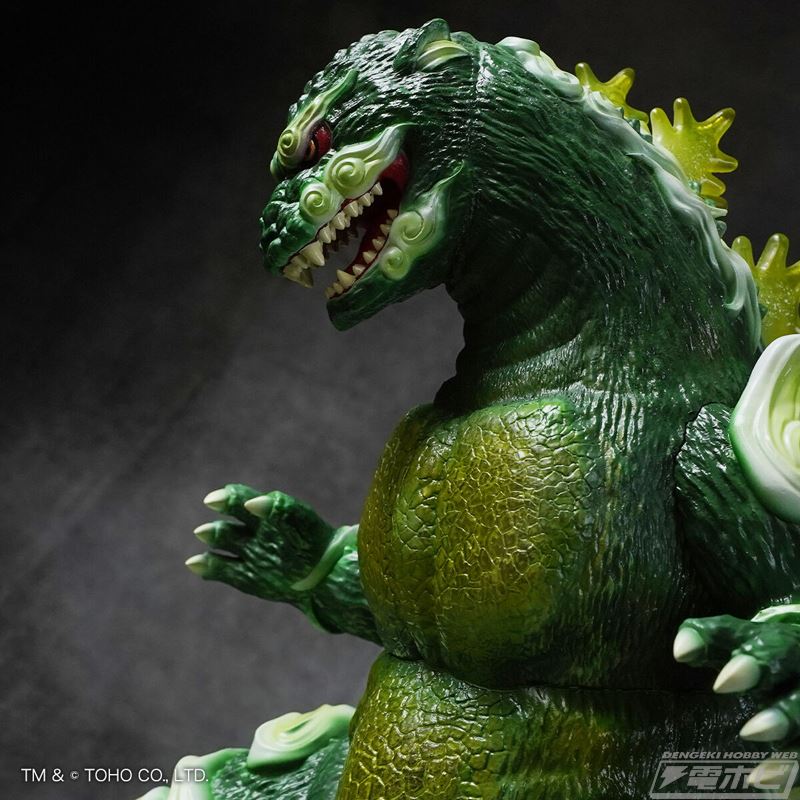 GVA-BC Godzilla 1995 Frog Tree Ukiyo-e (Black) / GVA-BC Godzilla 1995 Frog Tree Ukiyo-e (Green)