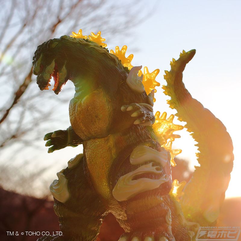 GVA-BC Godzilla 1995 Frog Tree Ukiyo-e (Black) / GVA-BC Godzilla 1995 Frog Tree Ukiyo-e (Green)