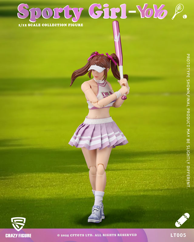 CRAZY FIGURE LT005 Sporty girl YOYO 1/12