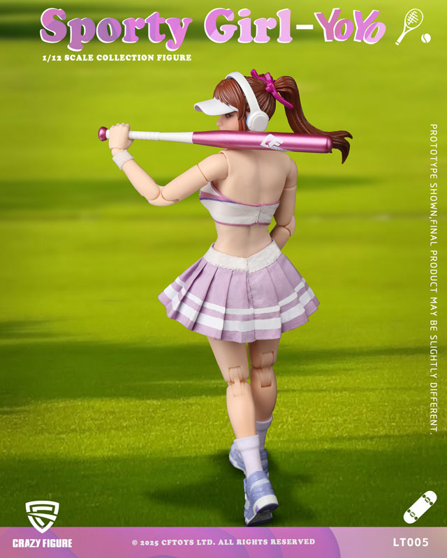 CRAZY FIGURE LT005 Sporty girl YOYO 1/12
