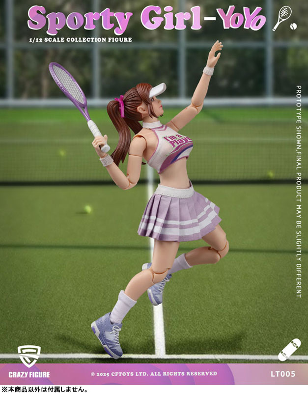CRAZY FIGURE LT005 Sporty girl YOYO 1/12
