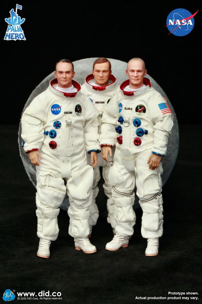 Astronauts: Armstrong/Aldrin/and Collins 1/12