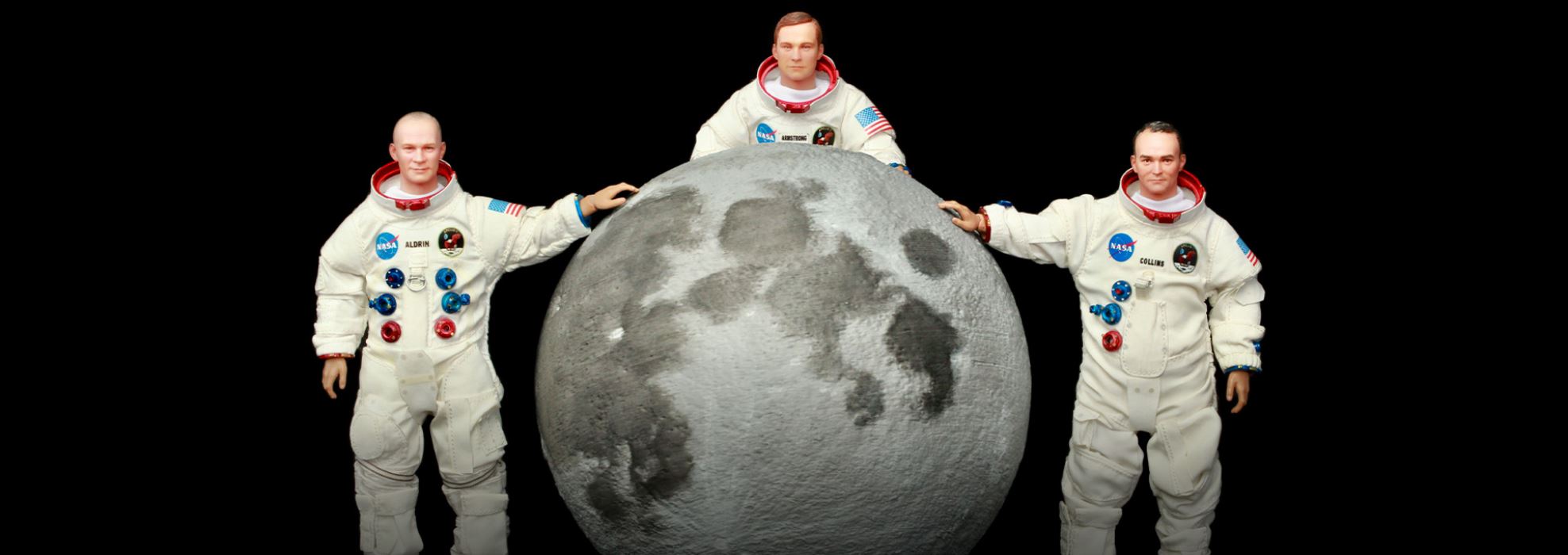 Astronauts: Armstrong/Aldrin/and Collins 1/12