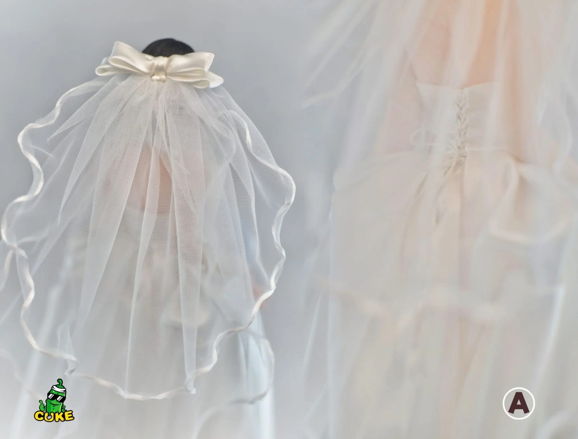 Spaghetti Strap Bustier Wedding Dress