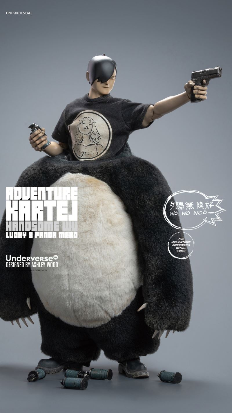 Adventue Kartel Series - DIRTY BOI PANDA HANDSOME WU 1/6