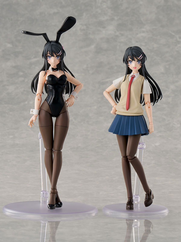 KADOKAWA PLASTIC MODEL SERIES Rascal Does Not Dream Series Mai Sakurajima DX ver. with Rubber Mat