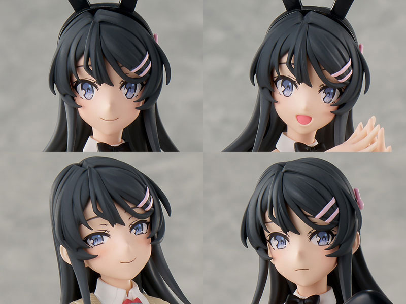 KADOKAWA PLASTIC MODEL SERIES Rascal Does Not Dream Series Mai Sakurajima DX ver. with Rubber Mat
