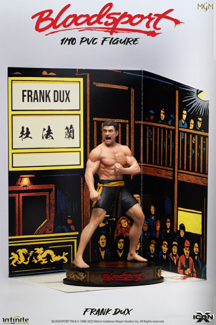 ICON X/ Bloodsport: Frank Dukes 1/10 PVC Statue