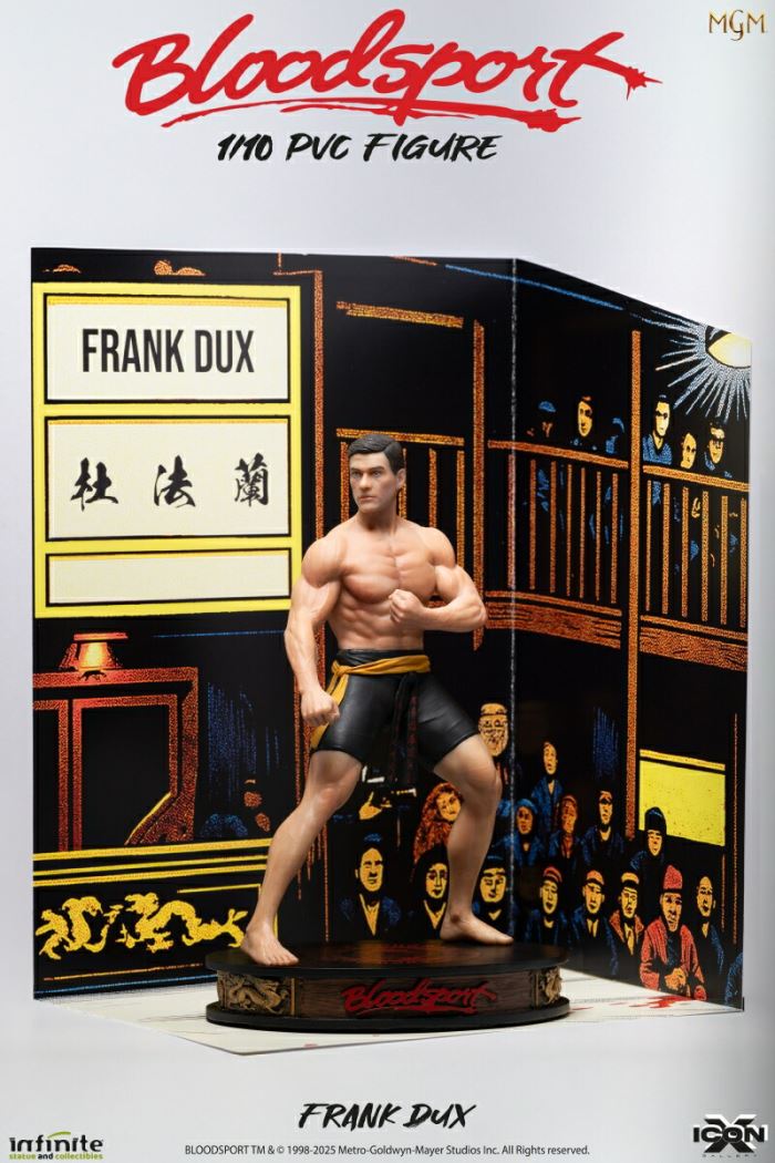 ICON X/ Bloodsport: Frank Dukes 1/10 PVC Statue