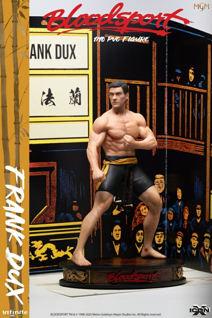 ICON X/ Bloodsport: Frank Dukes 1/10 PVC Statue