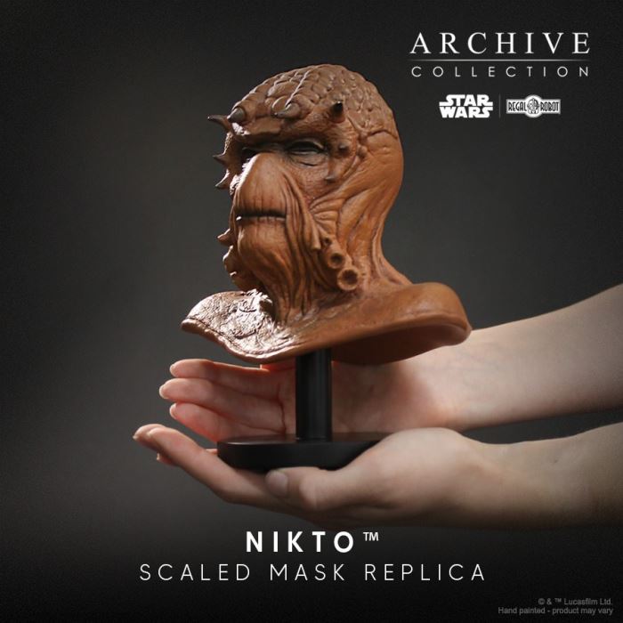 Barada Mask & Nikto Mask & Klaatu Mask - Star Wars