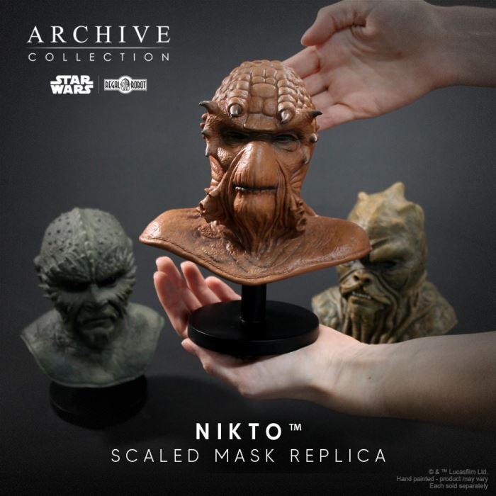 Barada Mask & Nikto Mask & Klaatu Mask - Star Wars