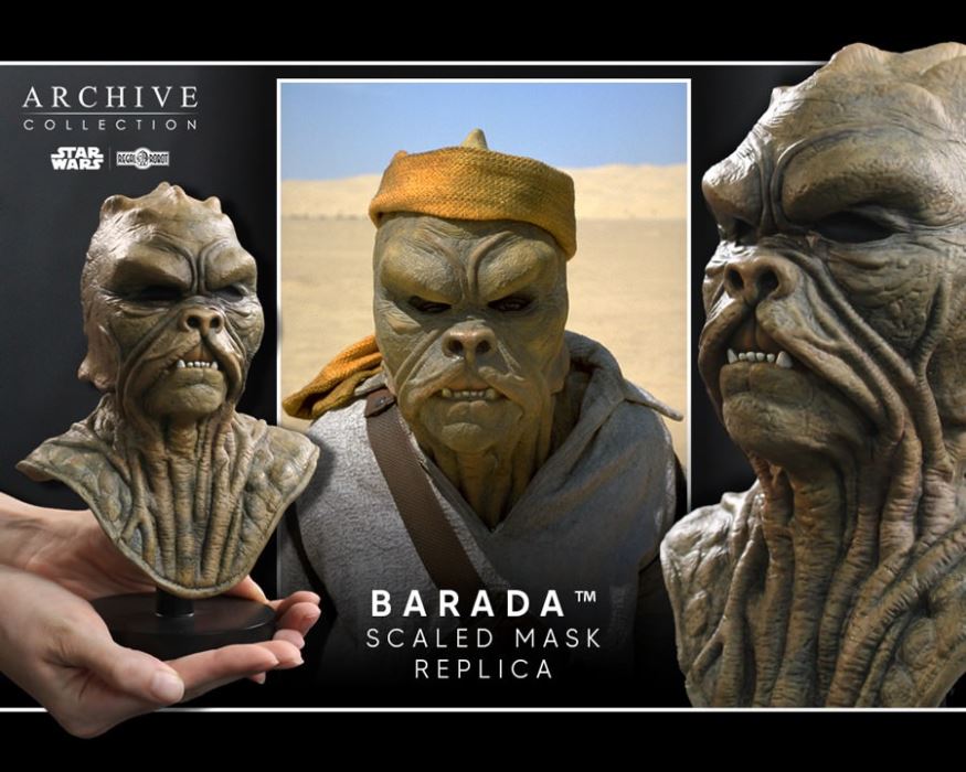 Barada Mask & Nikto Mask & Klaatu Mask - Star Wars