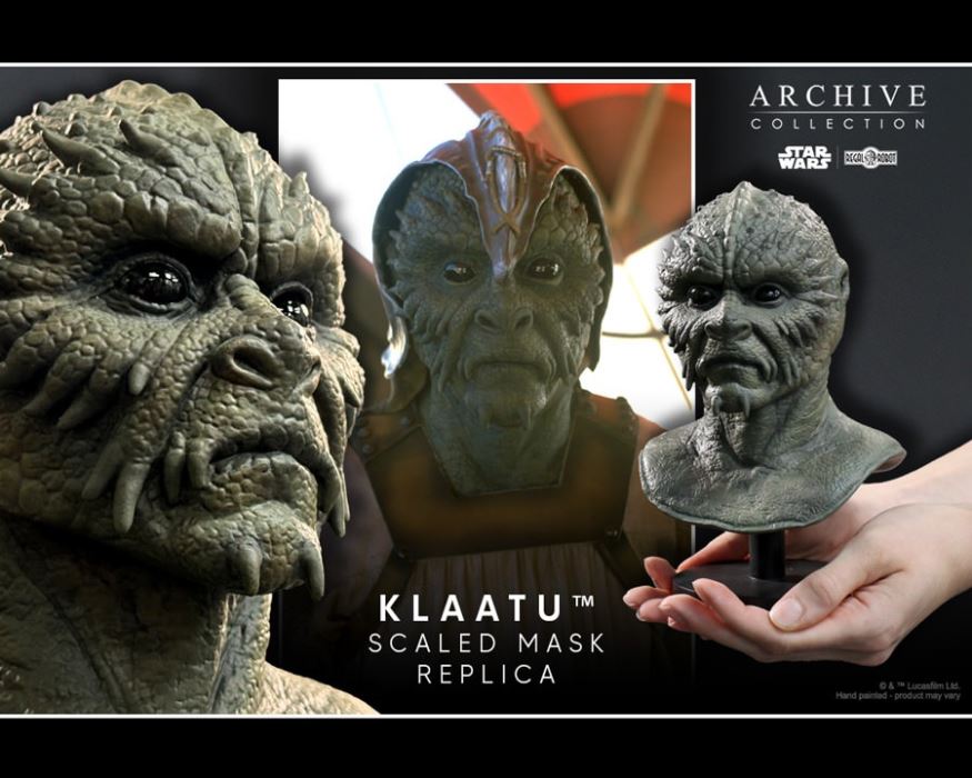 Barada Mask & Nikto Mask & Klaatu Mask - Star Wars