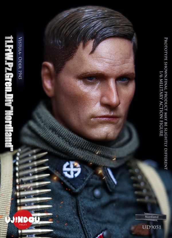 WWII German 11th Nordic Division Vistula River-Oder River 1945 1/6