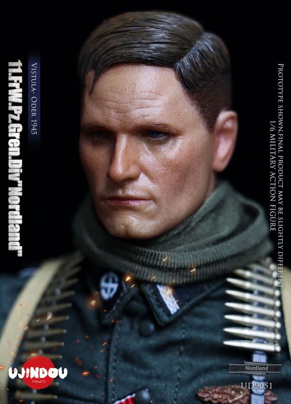 WWII German 11th Nordic Division Vistula River-Oder River 1945 1/6