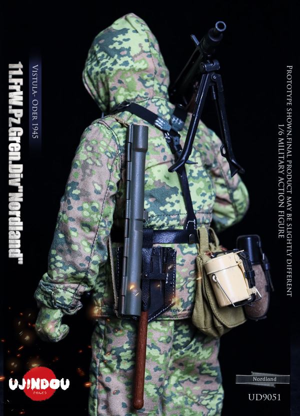 WWII German 11th Nordic Division Vistula River-Oder River 1945 1/6