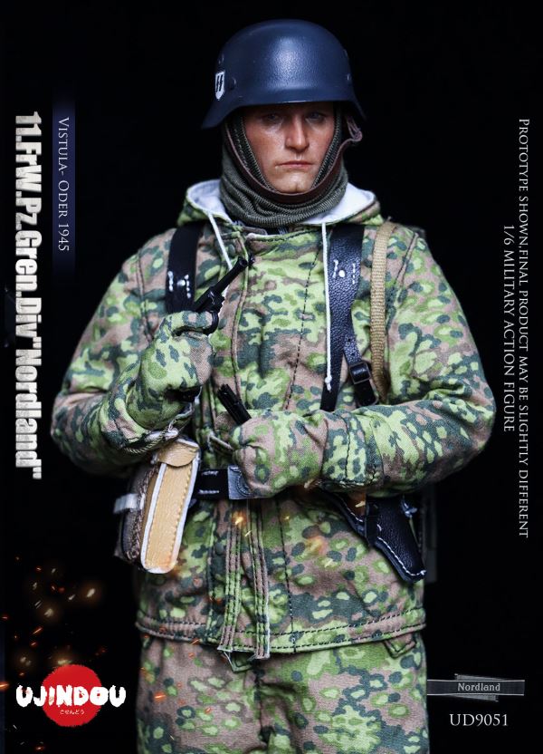 WWII German 11th Nordic Division Vistula River-Oder River 1945 1/6