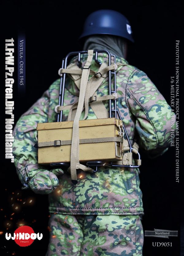 WWII German 11th Nordic Division Vistula River-Oder River 1945 1/6