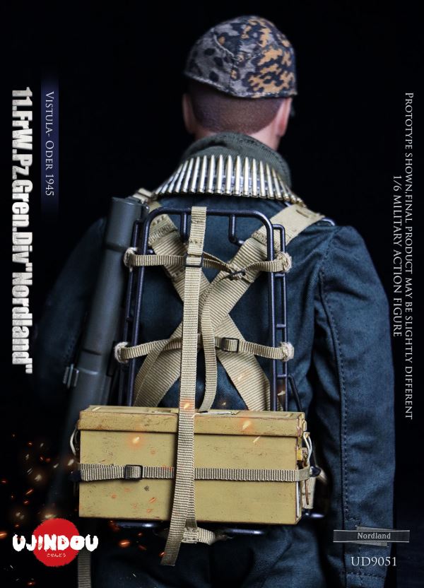 WWII German 11th Nordic Division Vistula River-Oder River 1945 1/6