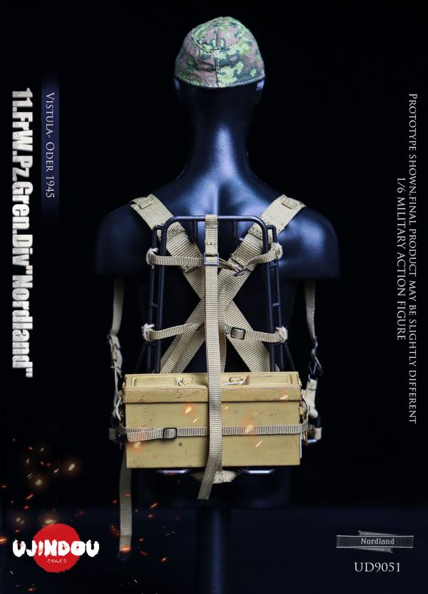 WWII German 11th Nordic Division Vistula River-Oder River 1945 1/6