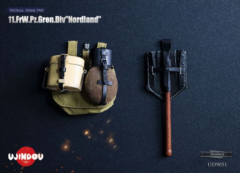 WWII German 11th Nordic Division Vistula River-Oder River 1945 1/6