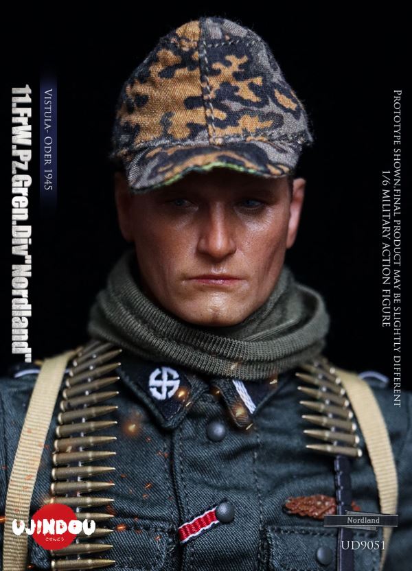 WWII German 11th Nordic Division Vistula River-Oder River 1945 1/6