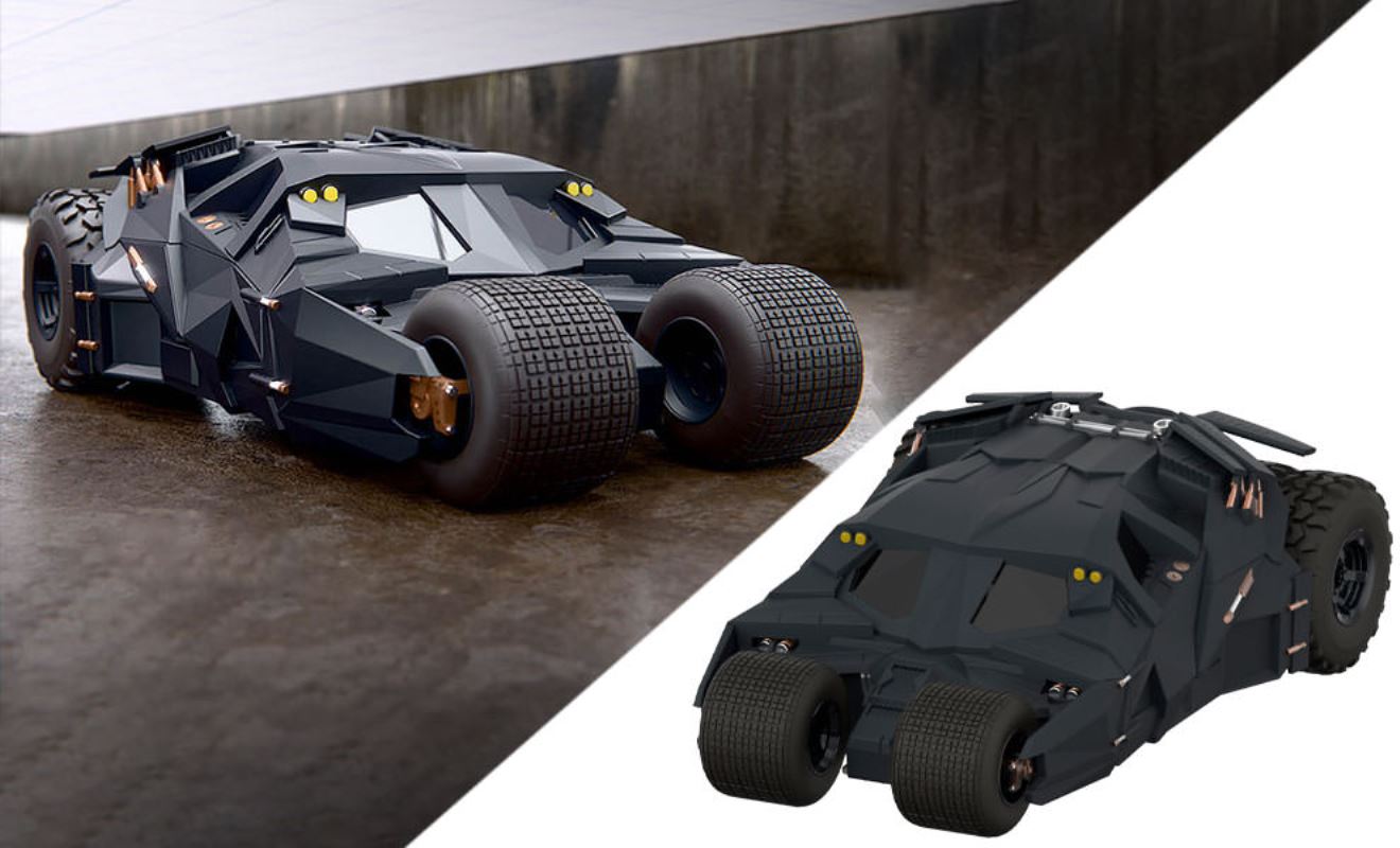 Batmobile Tumbler (Full Color)