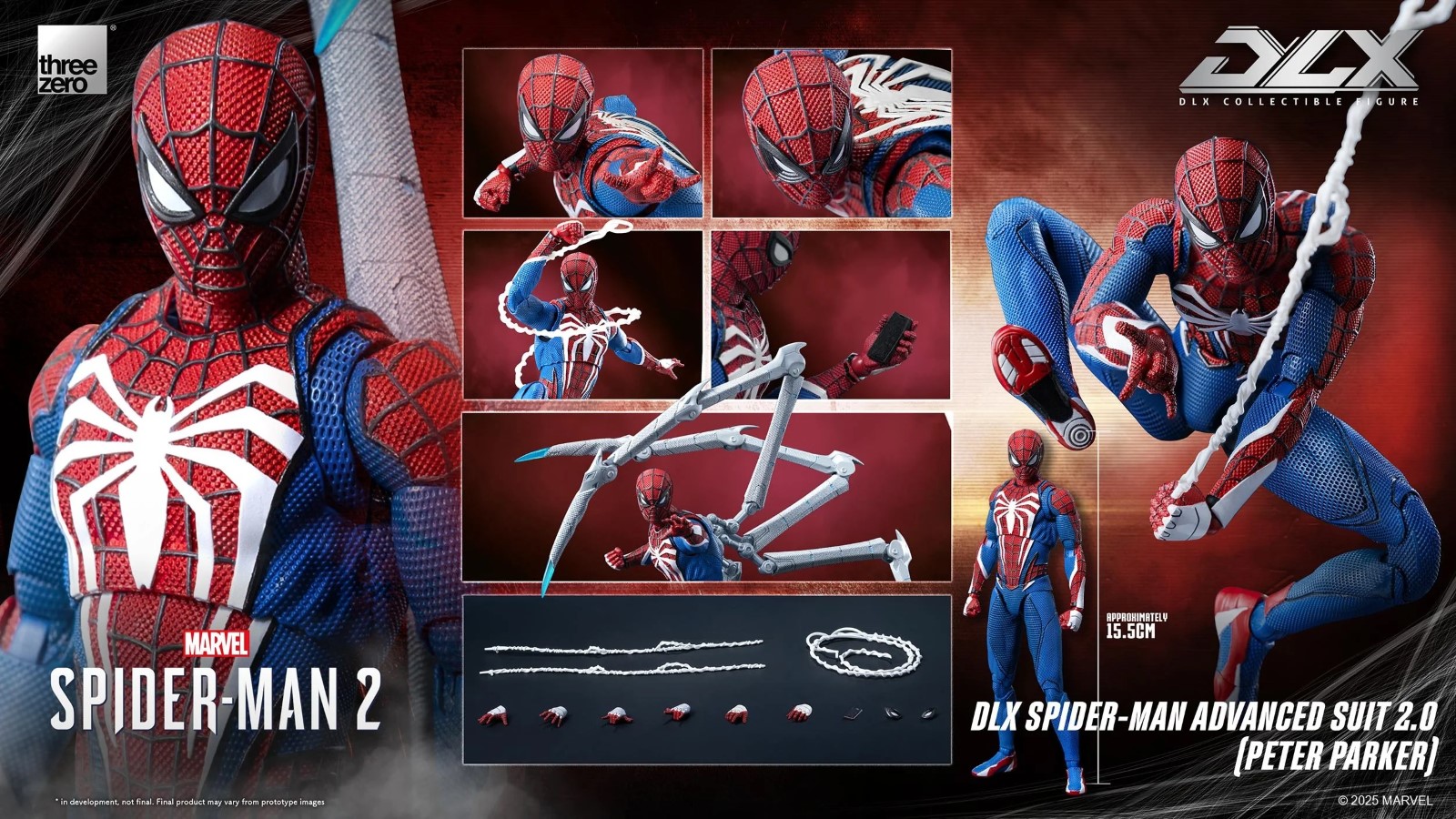 Marvel's Spider-Man 2  DLX Spider-Man Advanced Suit 2.0 (Peter Parker)