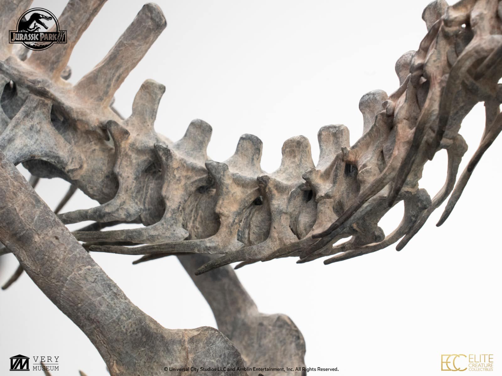 Bronze Spinosaurus Skeleton - Jurassic Park III 1/12