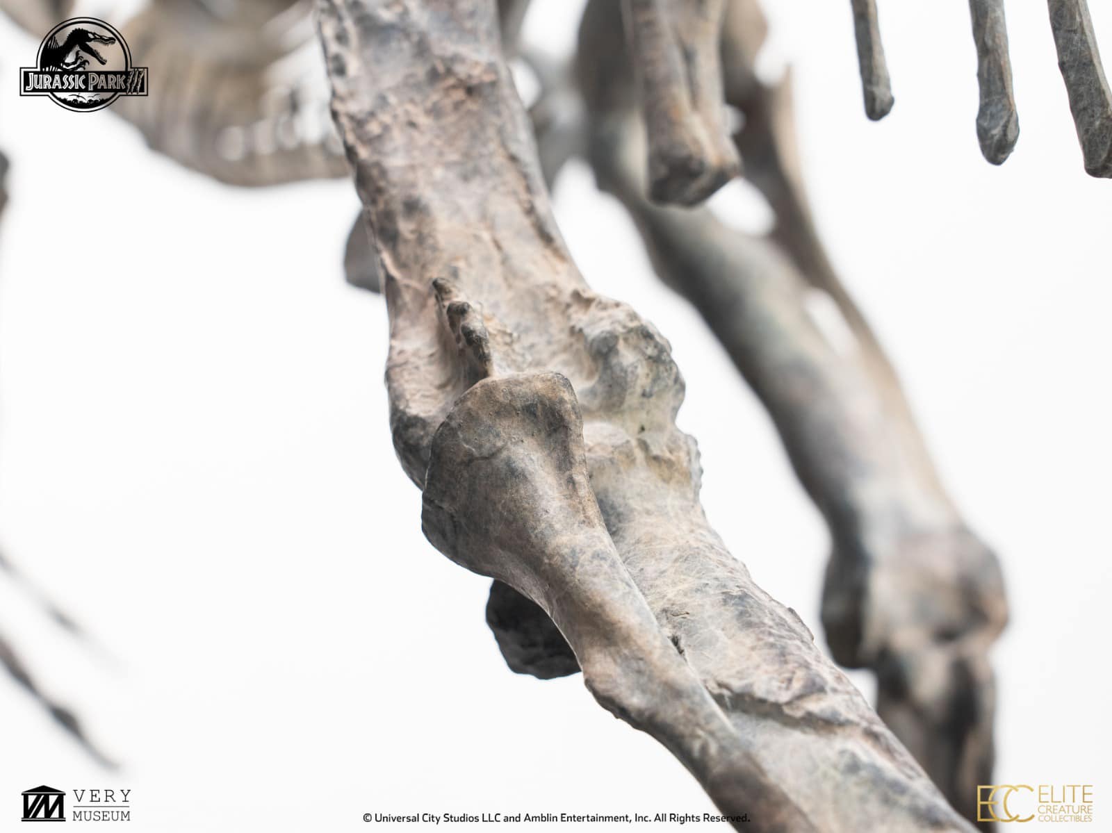 Bronze Spinosaurus Skeleton - Jurassic Park III 1/12