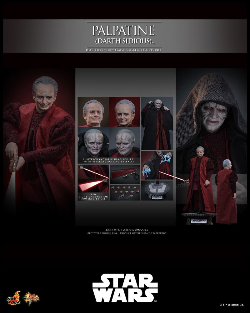 Palpatine (Darth Sidious) - Star Wars: Revenge of the Sith