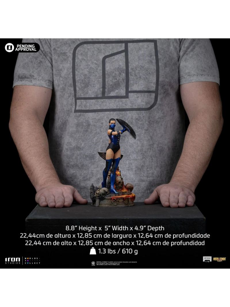 Kitana - Mortal Kombat - Art Scale 1/10