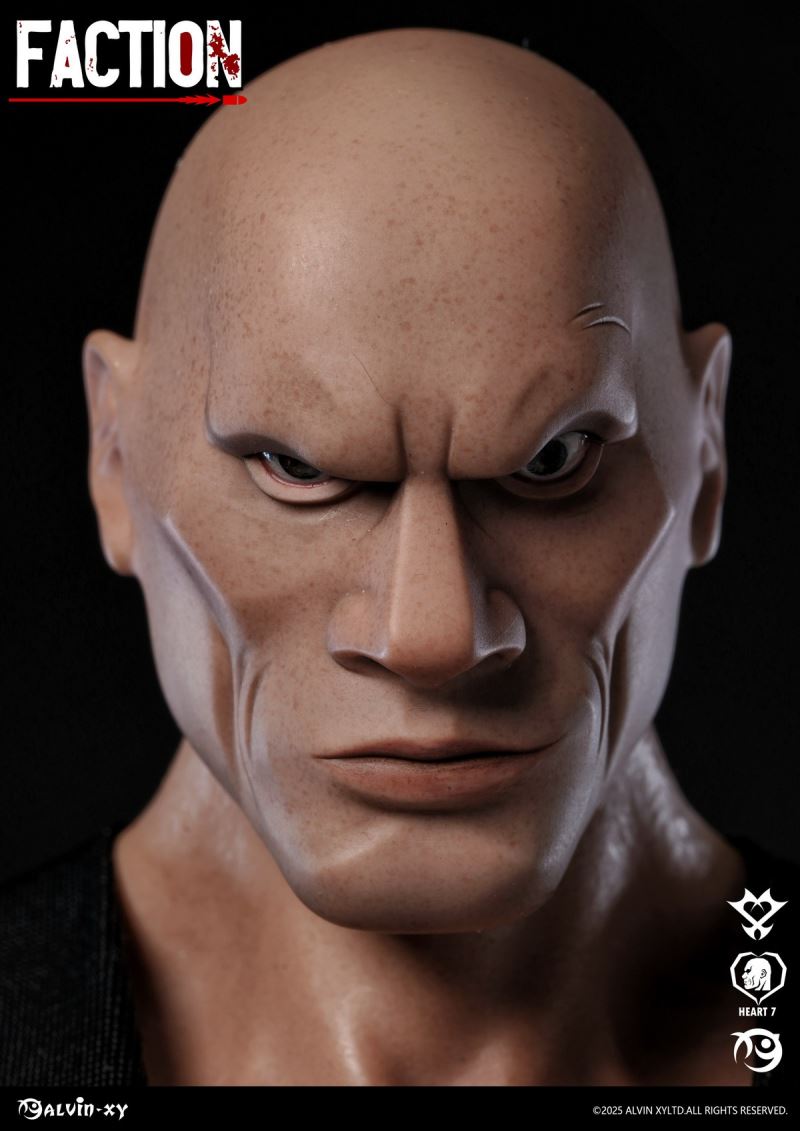 Gang Series - Hearts Head Sculpt 1/6