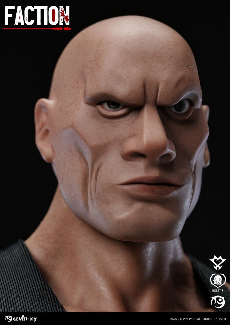 Gang Series - Hearts Head Sculpt 1/6