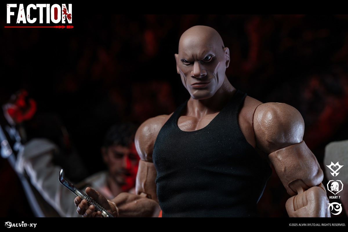 Gang Series - Hearts Head Sculpt 1/6