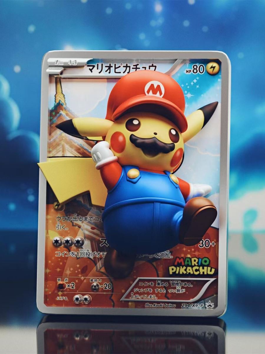 Mario Pikachu & Luigi Pikachu