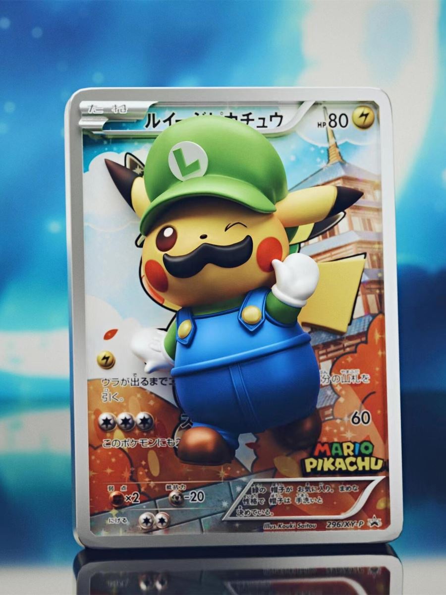 Mario Pikachu & Luigi Pikachu