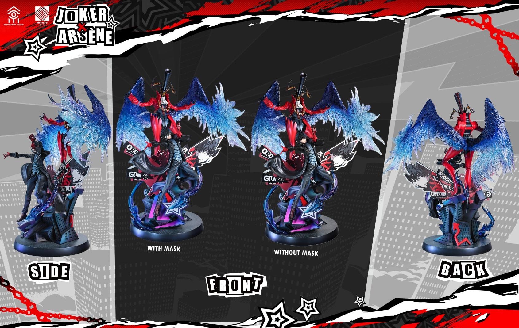 Ren Amamiya Joker & Arsene - Persona 5