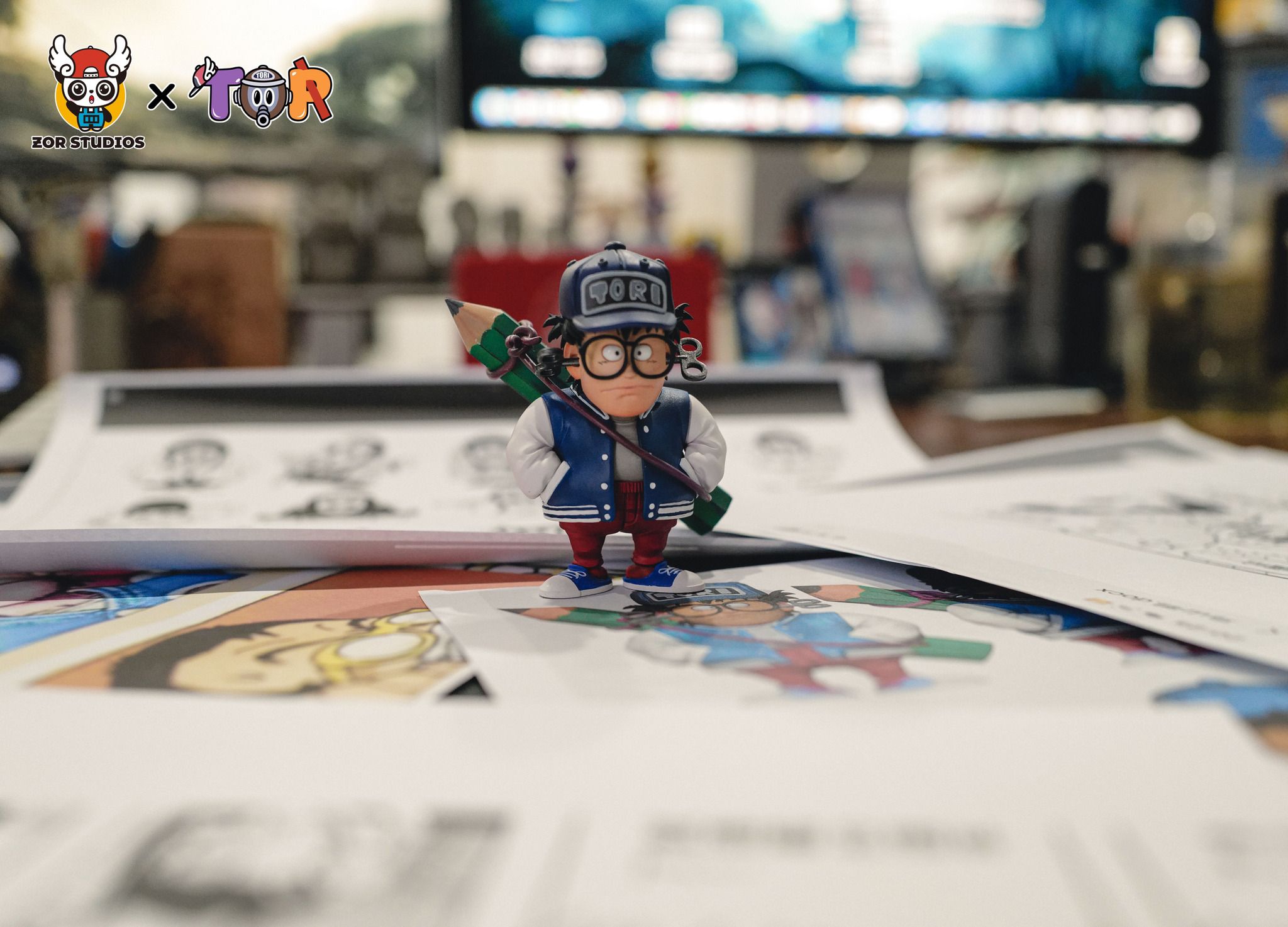 Baseball Uniform Akira Toriyama Series 001 Dr. Strange and the Robot Doll