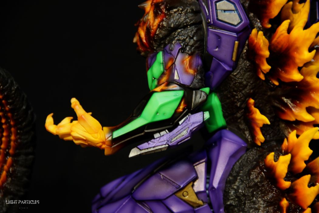 Godzilla Evangelion Unit-01 Crimson Lotus Style