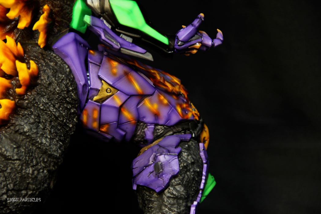 Godzilla Evangelion Unit-01 Crimson Lotus Style