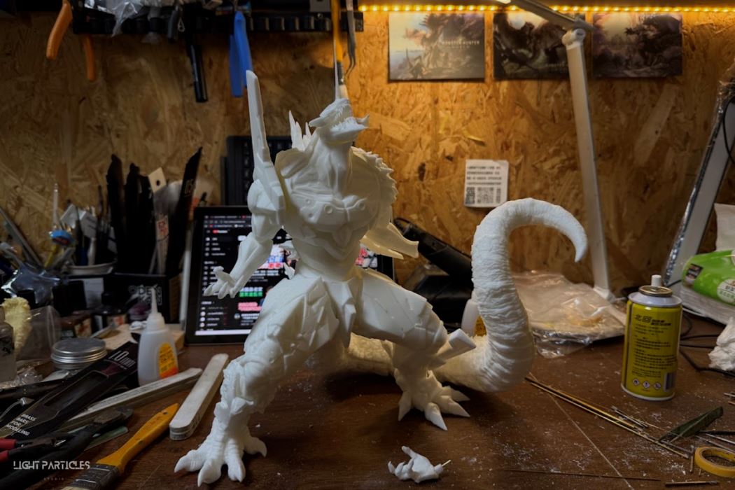 Godzilla Evangelion Unit-01 Crimson Lotus Style