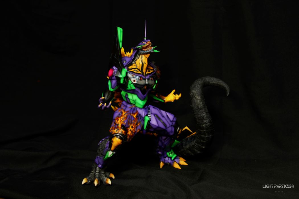 Godzilla Evangelion Unit-01 Crimson Lotus Style