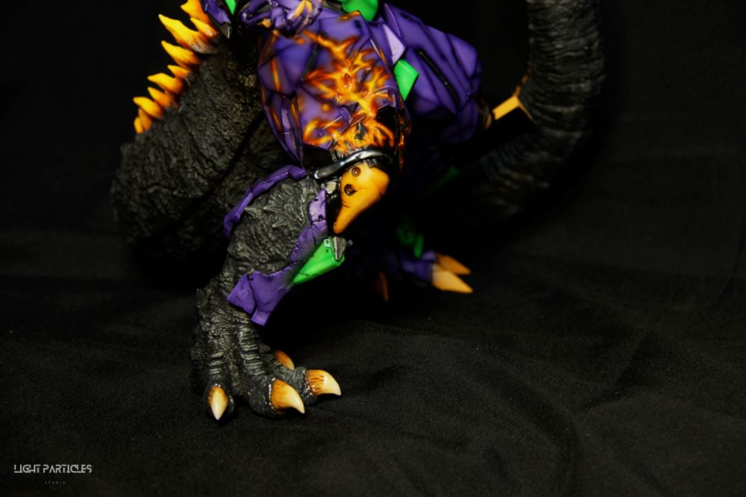 Godzilla Evangelion Unit-01 Crimson Lotus Style