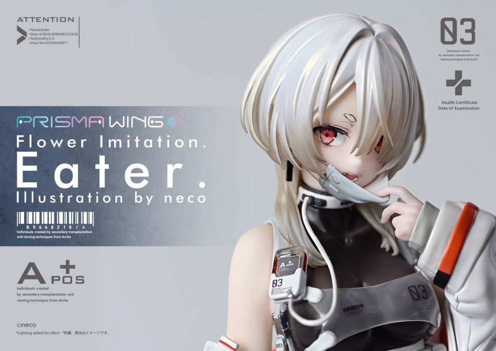 Flower Imitation. Eater. Illustration by neco